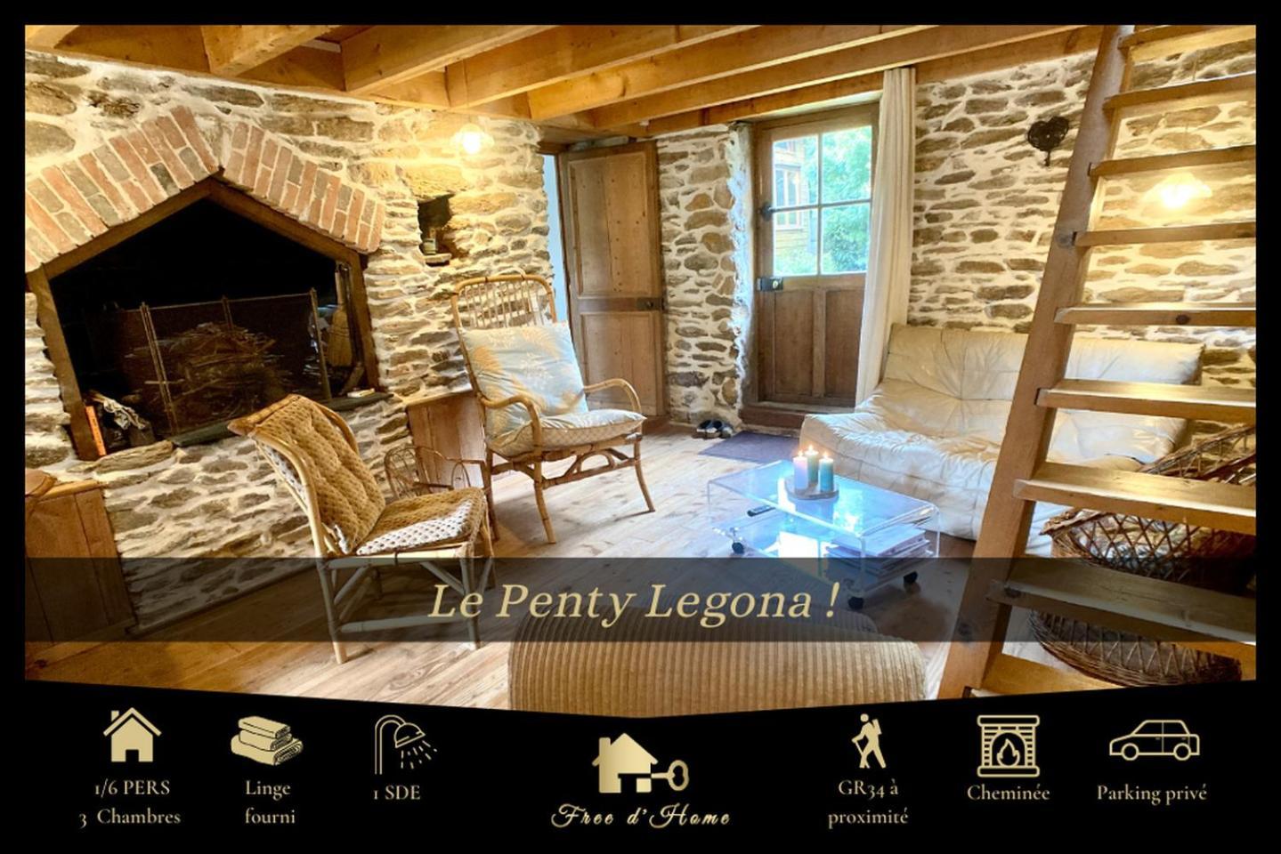 Penty Legona, Authentique Et Chaleureux, 2-6 Pers Villa Moëlan-sur-Mer Dış mekan fotoğraf