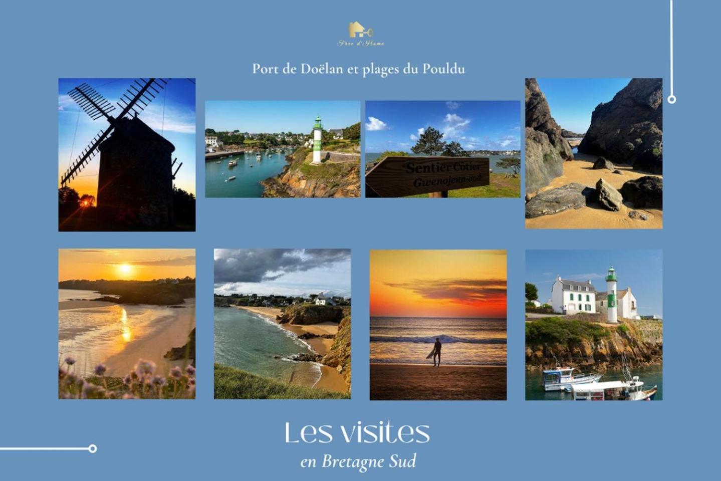 Penty Legona, Authentique Et Chaleureux, 2-6 Pers Villa Moëlan-sur-Mer Dış mekan fotoğraf